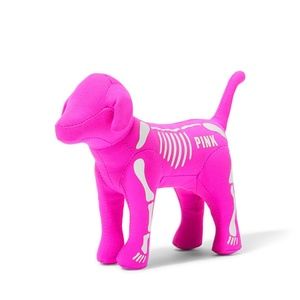 Victoria's Secret PINK Halloween Mini Dog Pink Skeleton One Size NEW